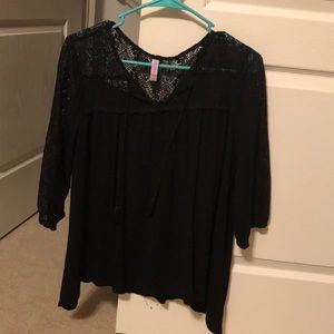 black blouse